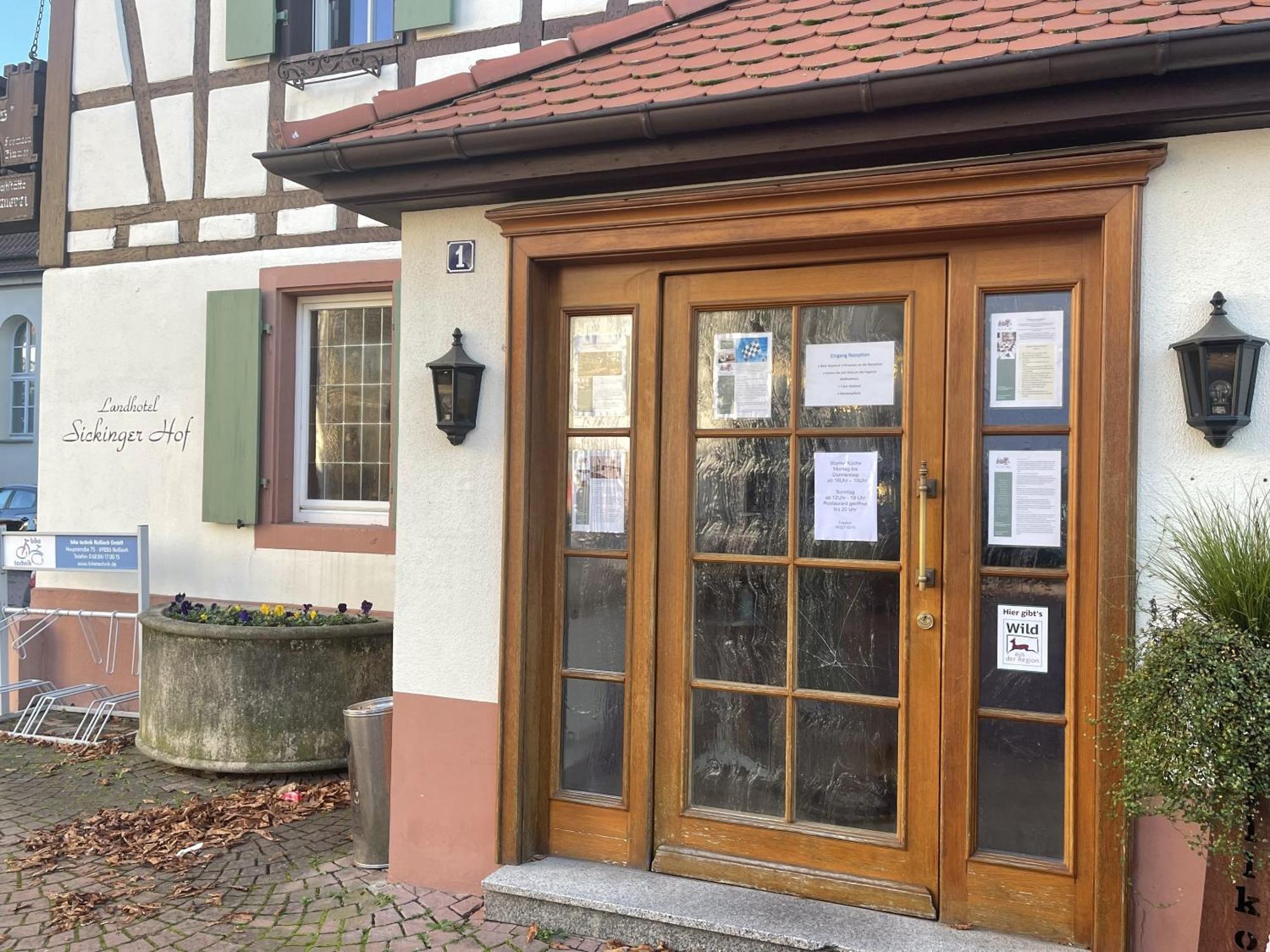 Landhotel Sickinger Hof Walldorf  Exteriör bild